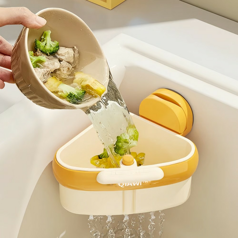 🎉Only 7 hours left – 55% OFF!  Suction Cup Sink Corner Rack
