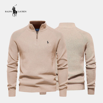 R&L Zip Neck Sweater (CLEARANCE) - Limited Stock